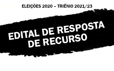 COMISSÃO ELEITORAL DIVULGA EDITAL DE RESPOSTA DE RECURSO