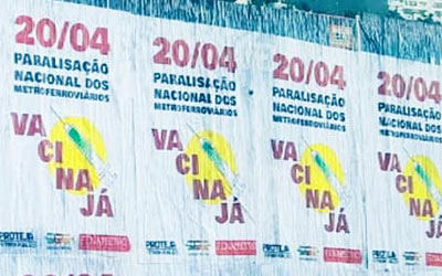 O TREM VAI PARAR NESTA TERÇA-FEIRA POR DUAS HORAS