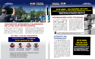 INFORMATIVO DO SINDIMETRÔ #154