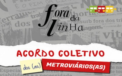 NOVO EPISÓDIO DO PODCAST FORA DA LINHA: ACORDO COLETIVO DOS(AS) METROVIÁRIOS(AS)
