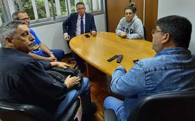 SINDIMETRÔ RS VISITA PARLAMENTARES PARA ARTICULAR AÇÕES EM DEFESA DA TRENSURB PÚBLICA