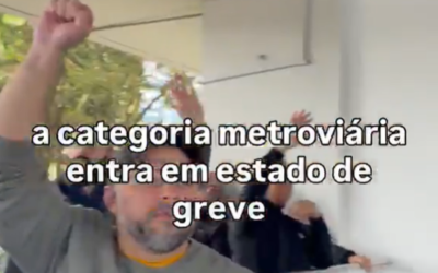 ASSEMBLEIA APROVA ESTADO DE GREVE